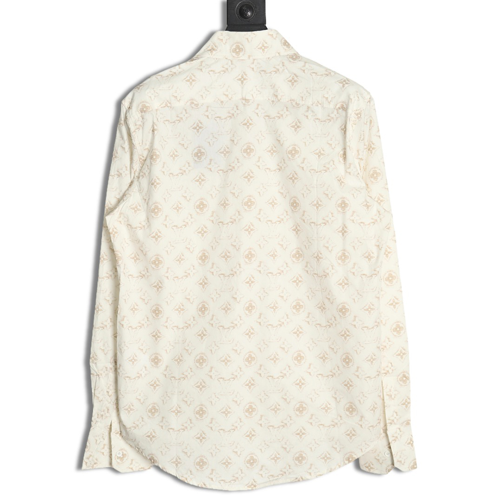 Louis Vuitton Gold Print Shirt S-XL