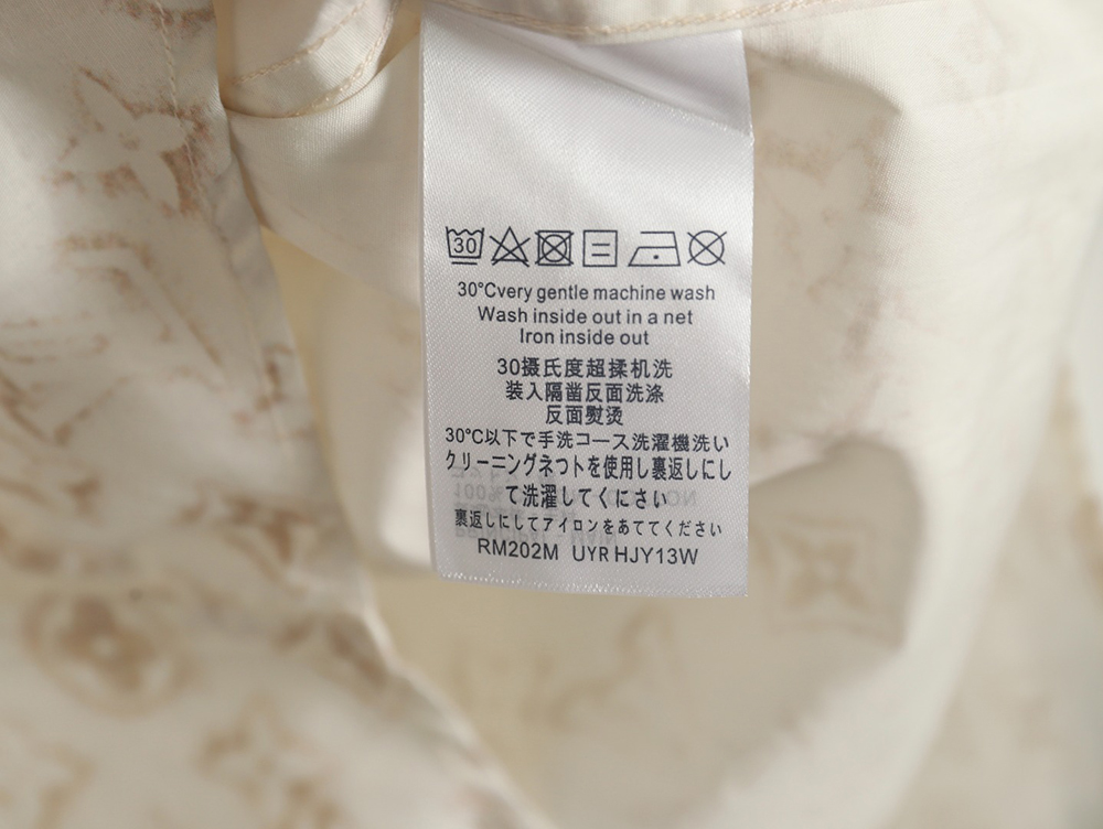 Louis Vuitton Gold Print Shirt S-XL