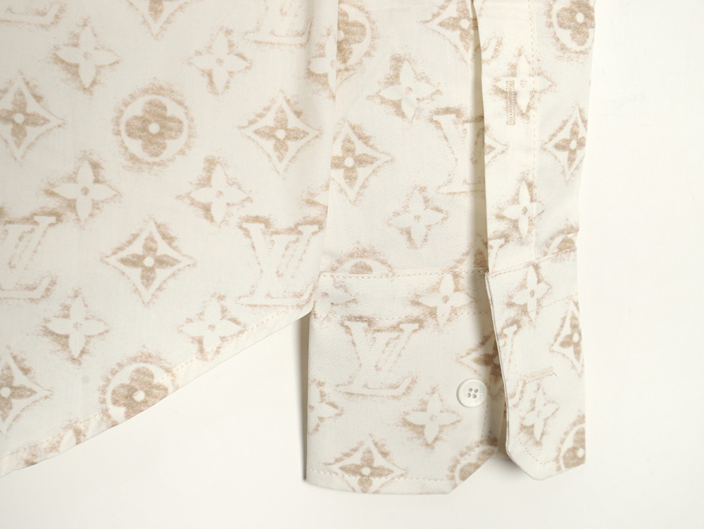 Louis Vuitton Gold Print Shirt S-XL