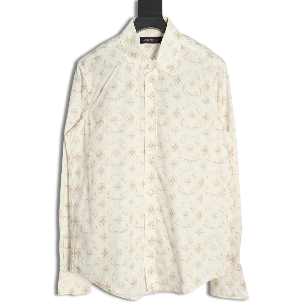 Louis Vuitton Gold Print Shirt S-XL