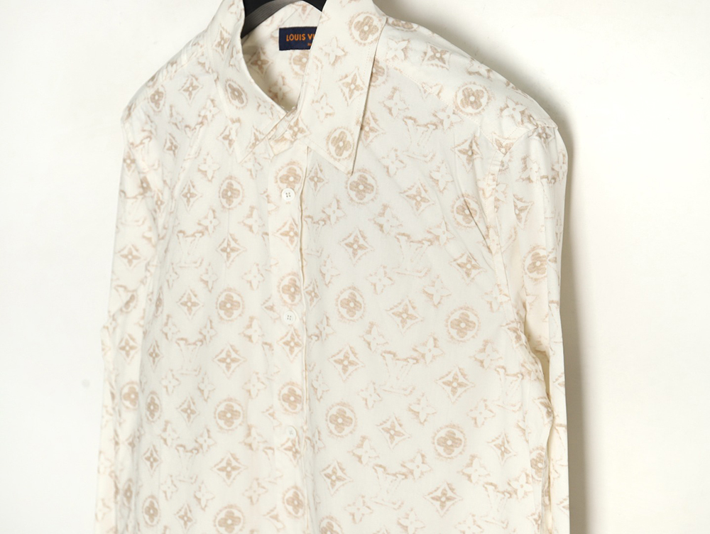 Louis Vuitton Gold Print Shirt S-XL