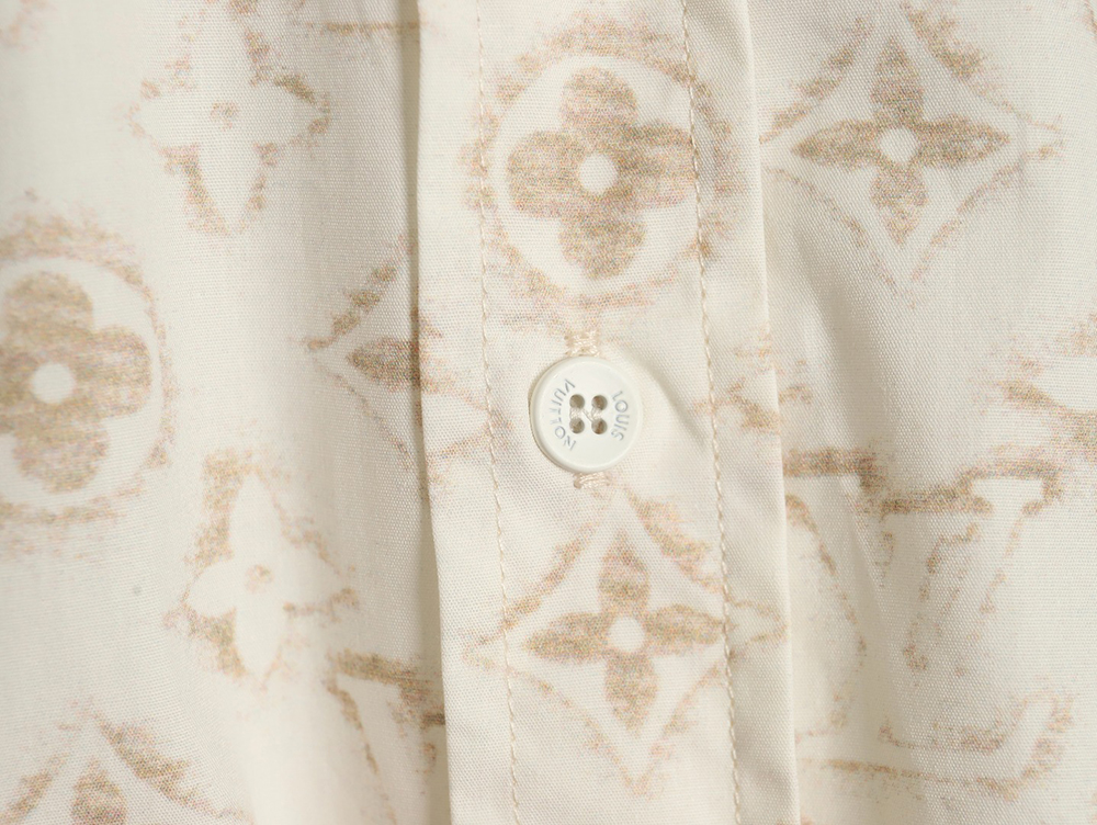 Louis Vuitton Gold Print Shirt S-XL