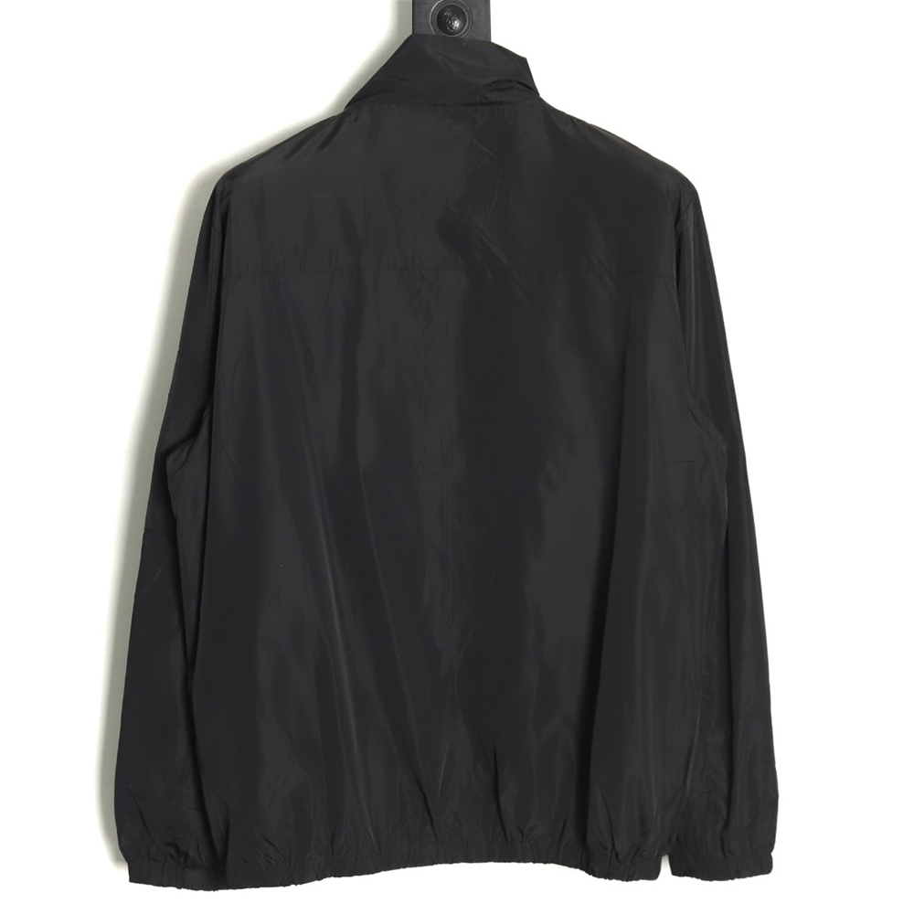 Prada triangle logo reversible zip-up jacket S-XL