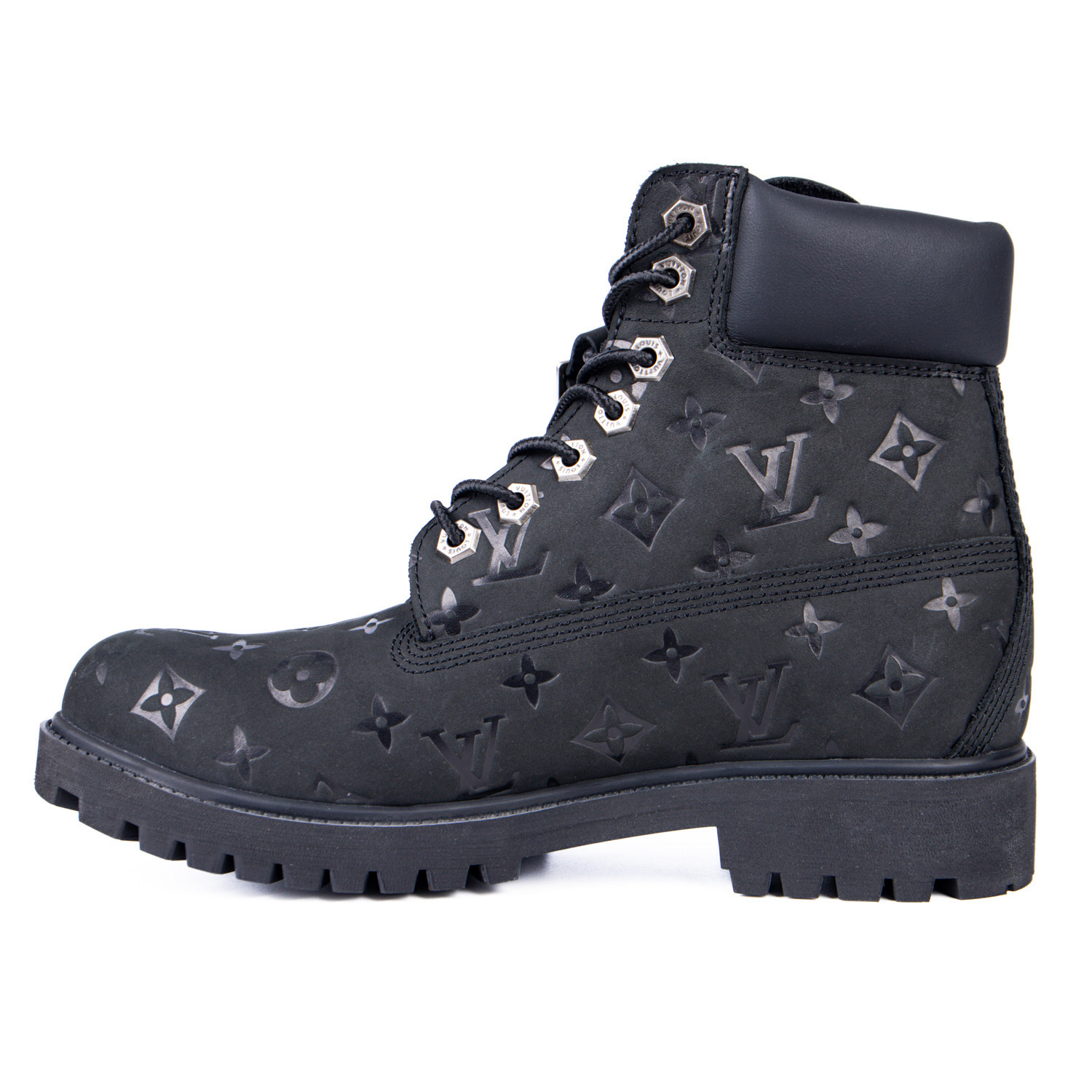 Louis Vuitton x Timberland co-branded Martin boots "black"