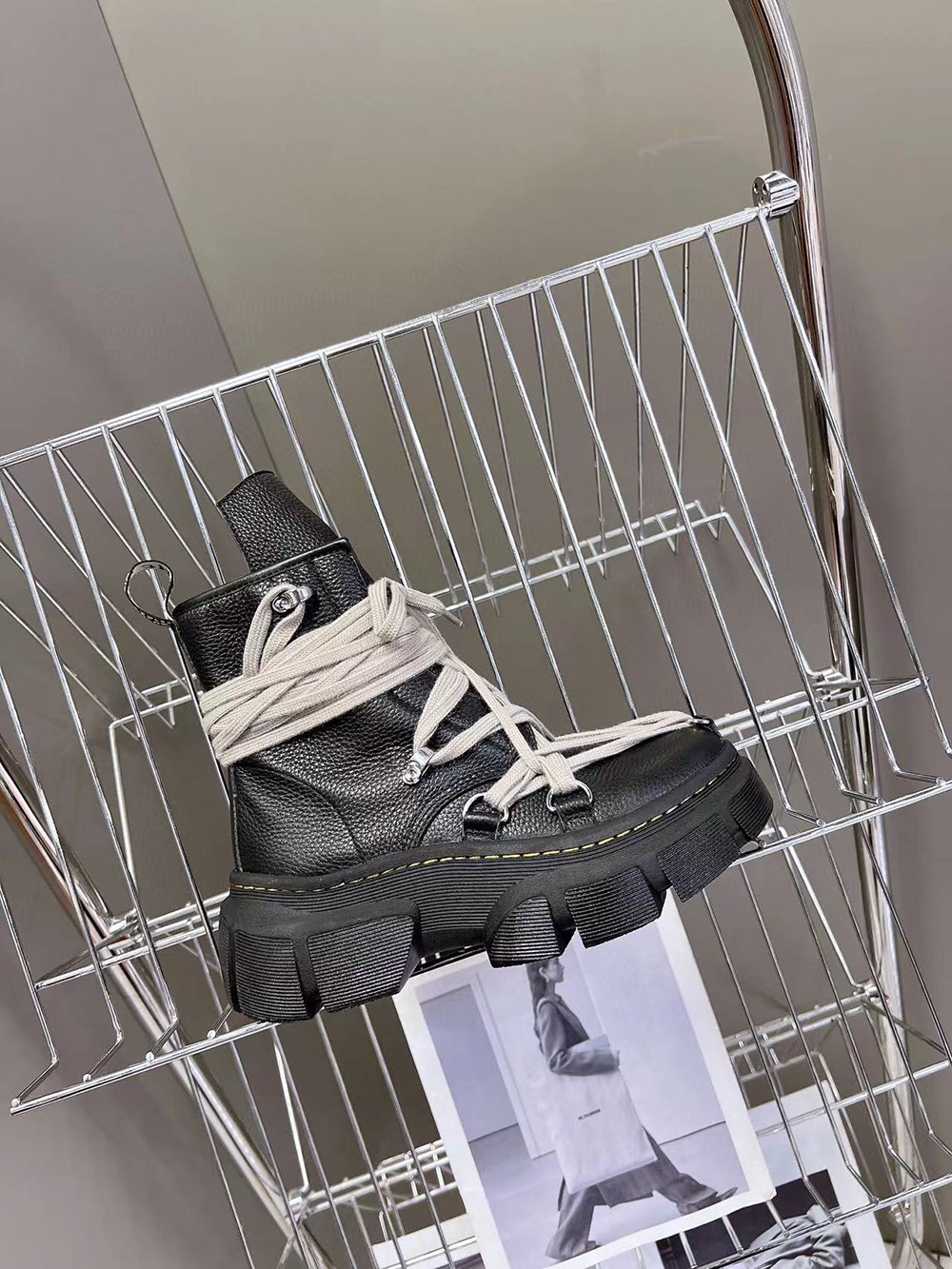 Dr. Martens x Rick Owens 1460 DMXL Megalace Boot 