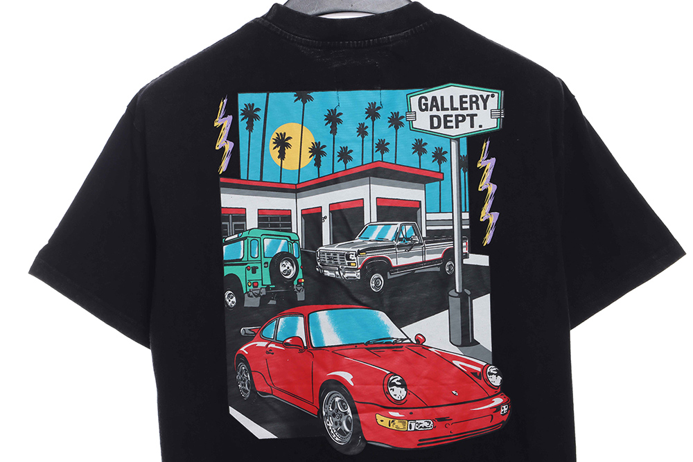 Gallery dept retro car print short sleeves
