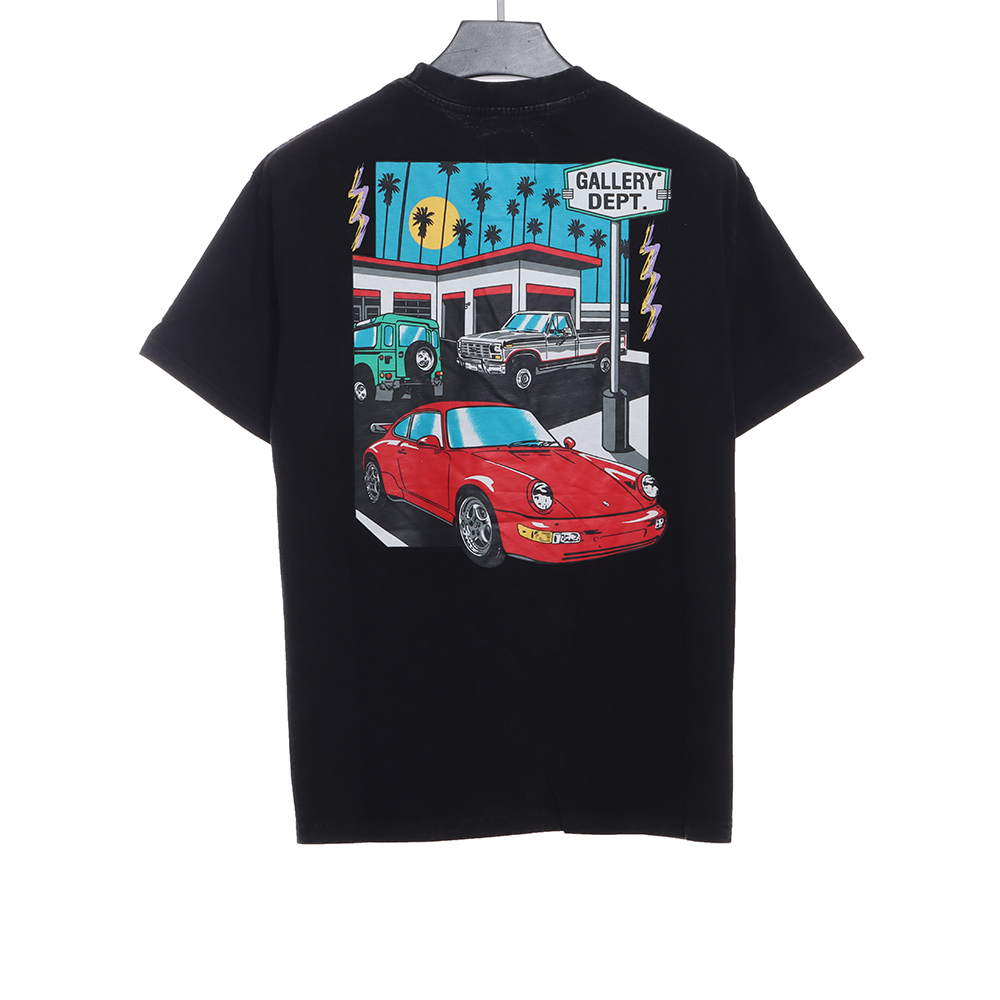 Gallery dept retro car print short sleeves