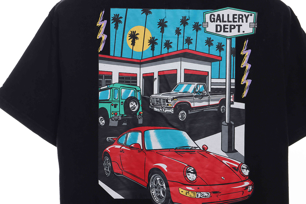 Gallery dept retro car print short sleeves