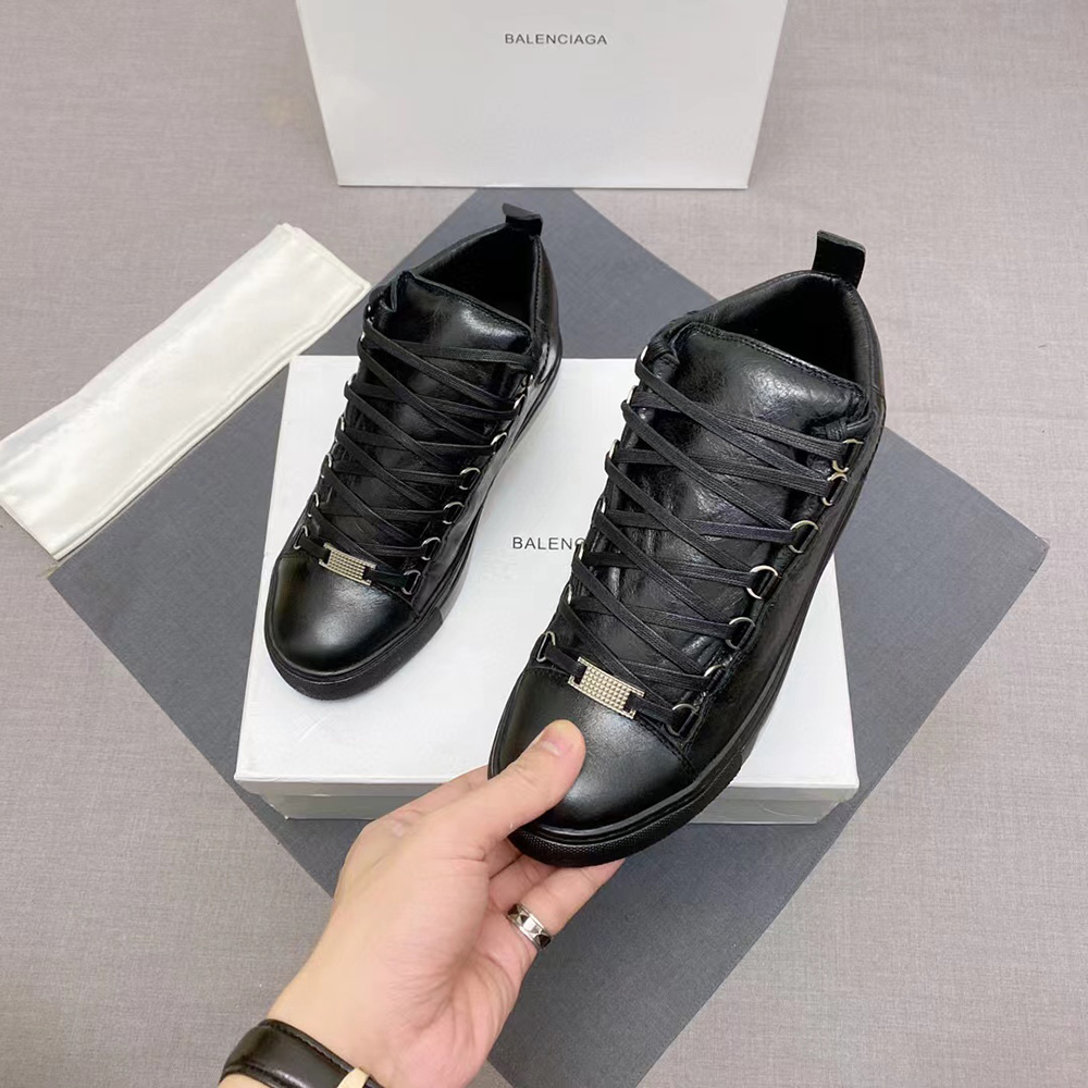 Balenciaga Arena High Black Leather