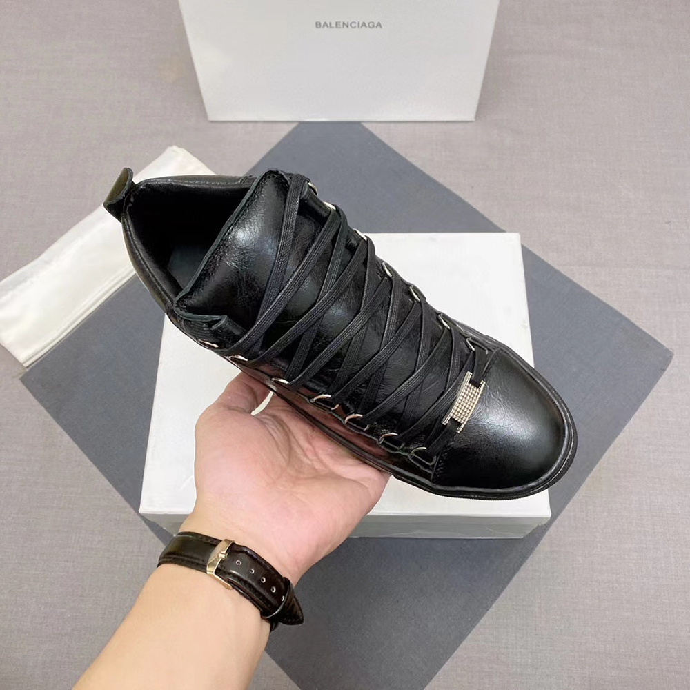 Balenciaga Arena High Black Leather