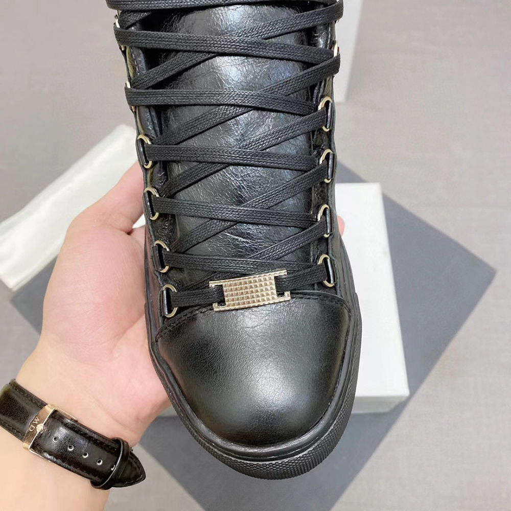 Balenciaga Arena High Black Leather