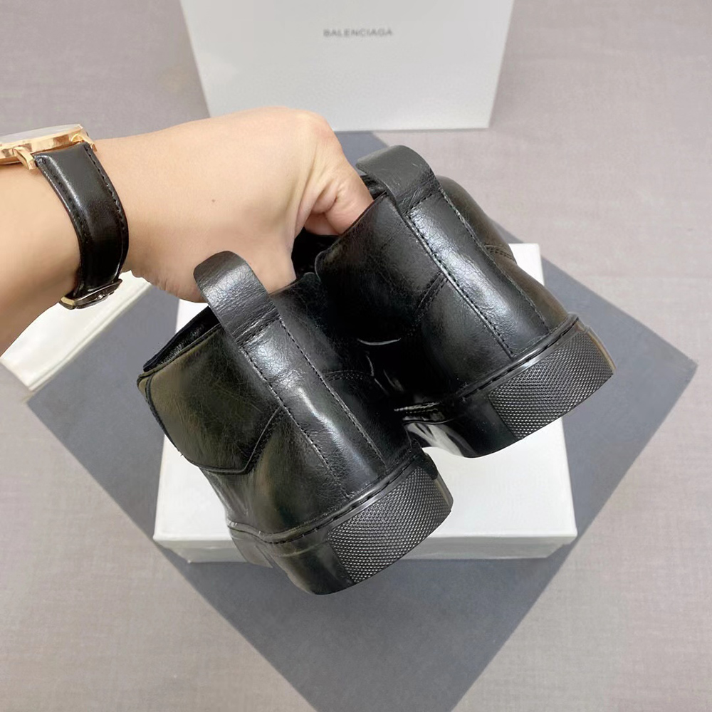 Balenciaga Arena High Black Leather