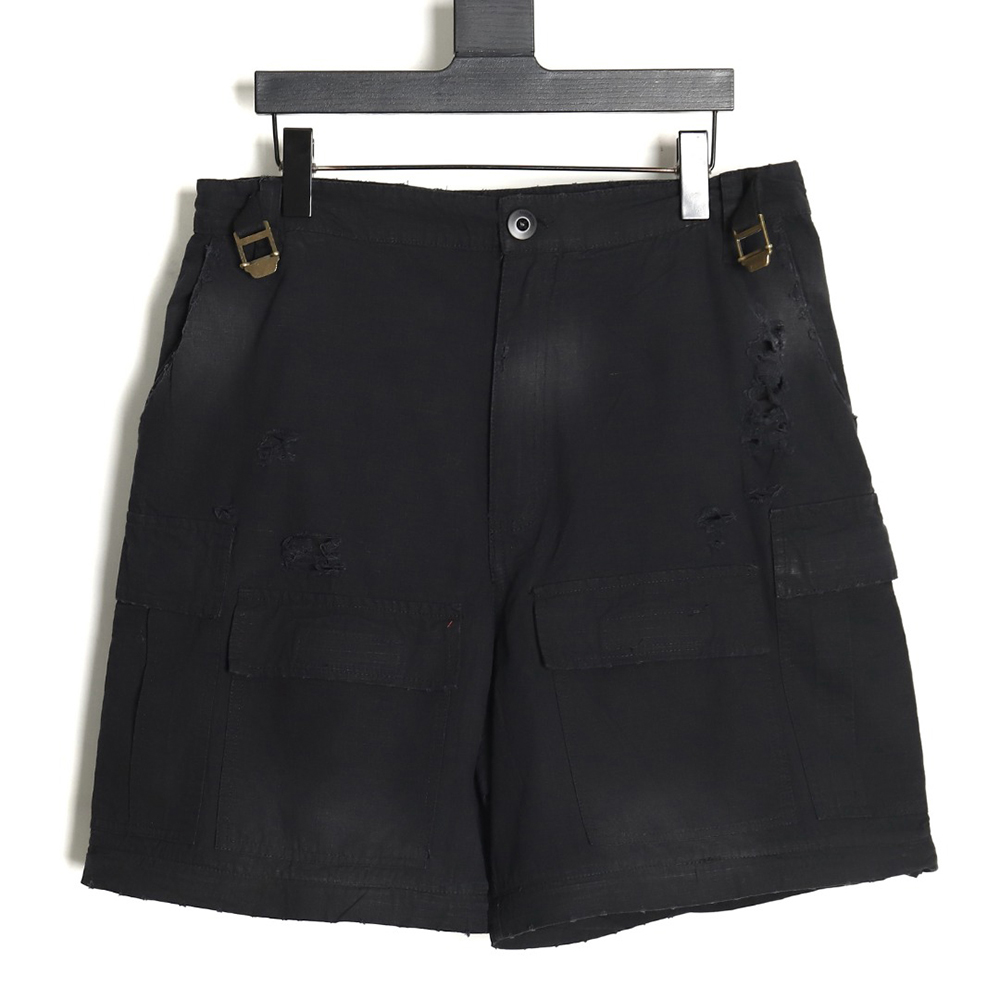 Balenciaga detachable cargo overalls
