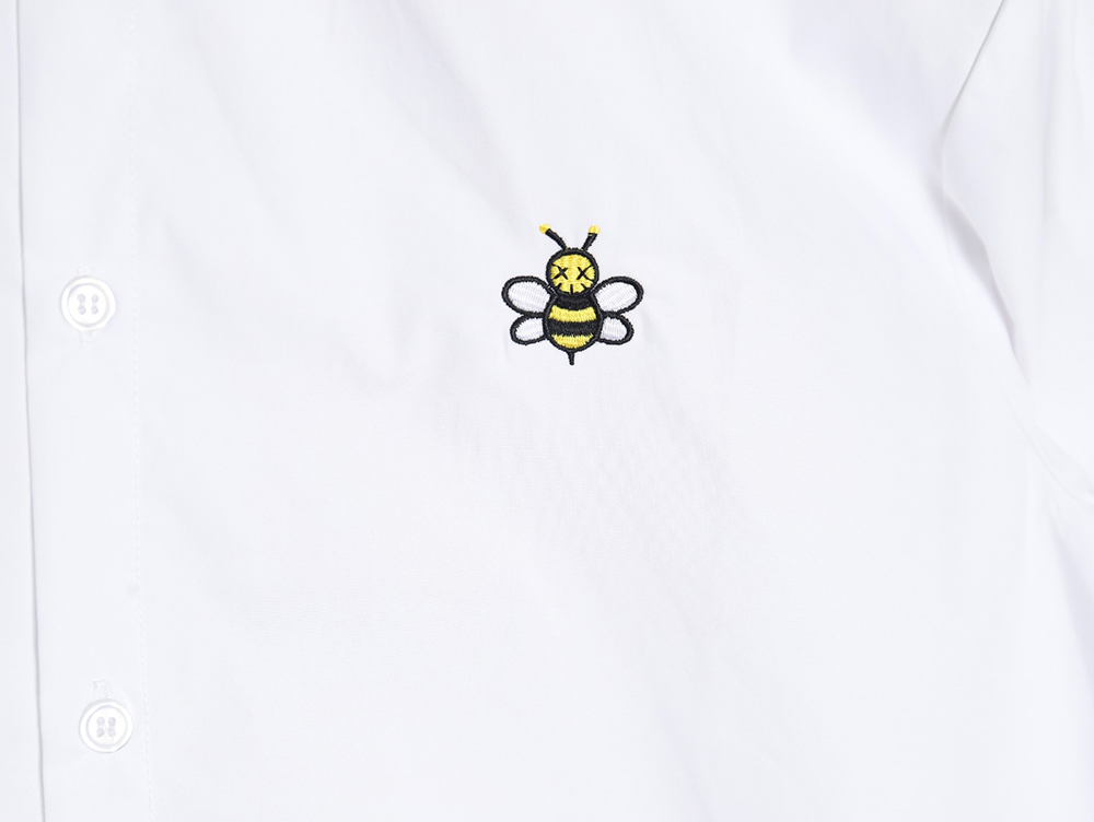 Dior x Kaws bee embroidered shirt TSK1