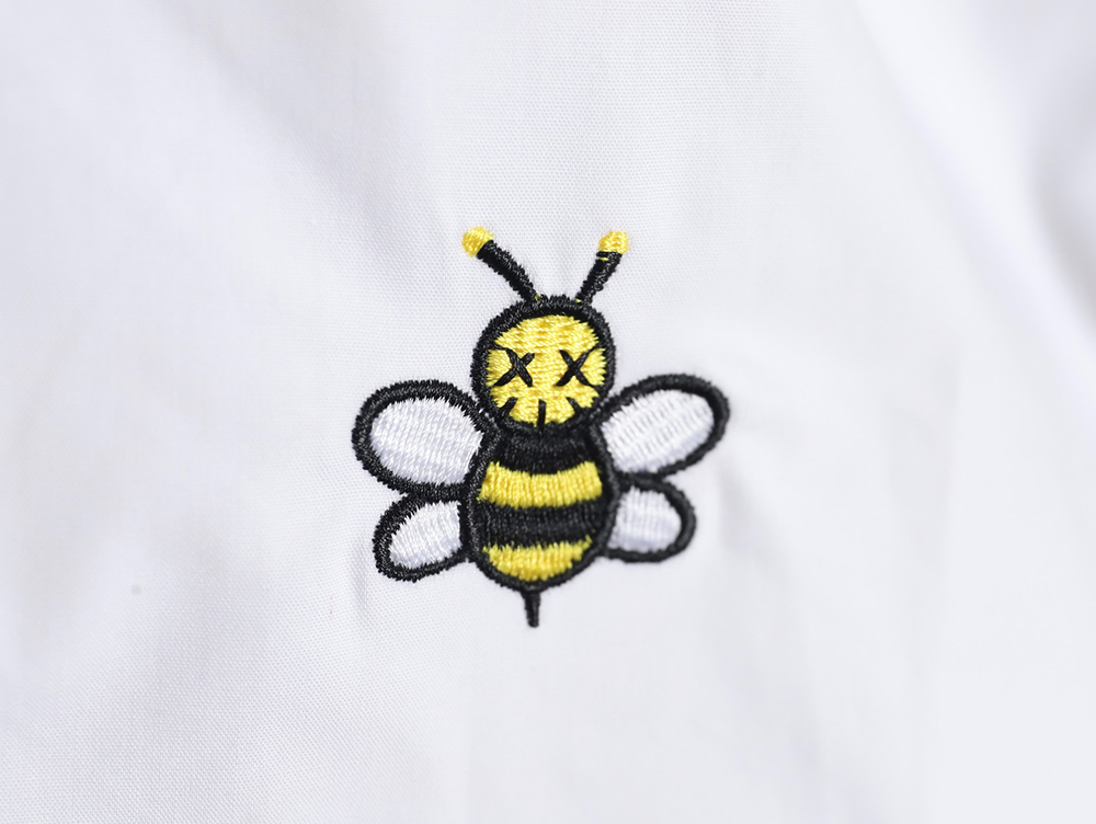 Dior x Kaws bee embroidered shirt TSK1