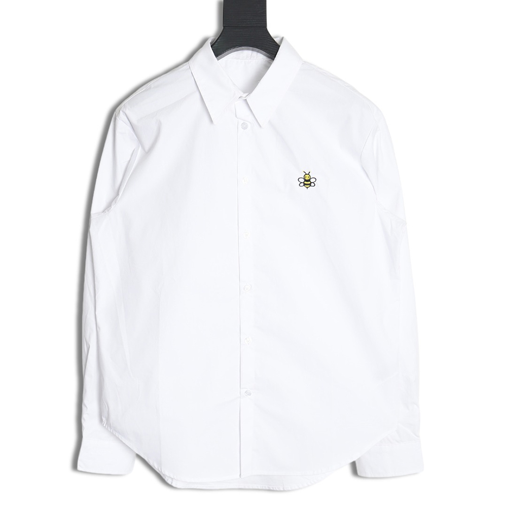 Dior x Kaws bee embroidered shirt TSK1