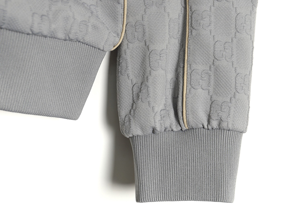 Gucci all over printed obscure jacquard jacket