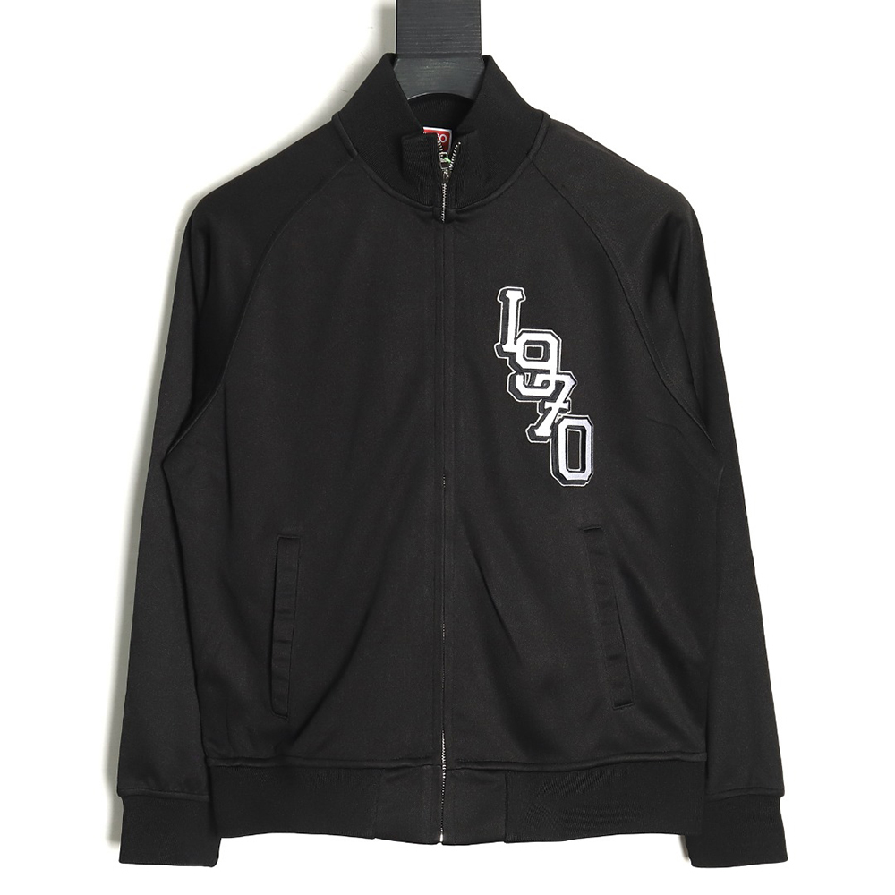 Kenzo tiger head embroidered jacket with back