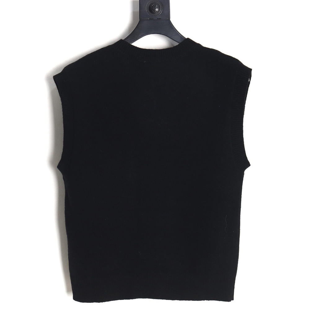 Kenzo BOKE Begonia flower pullover knitted sweater vest TSK1