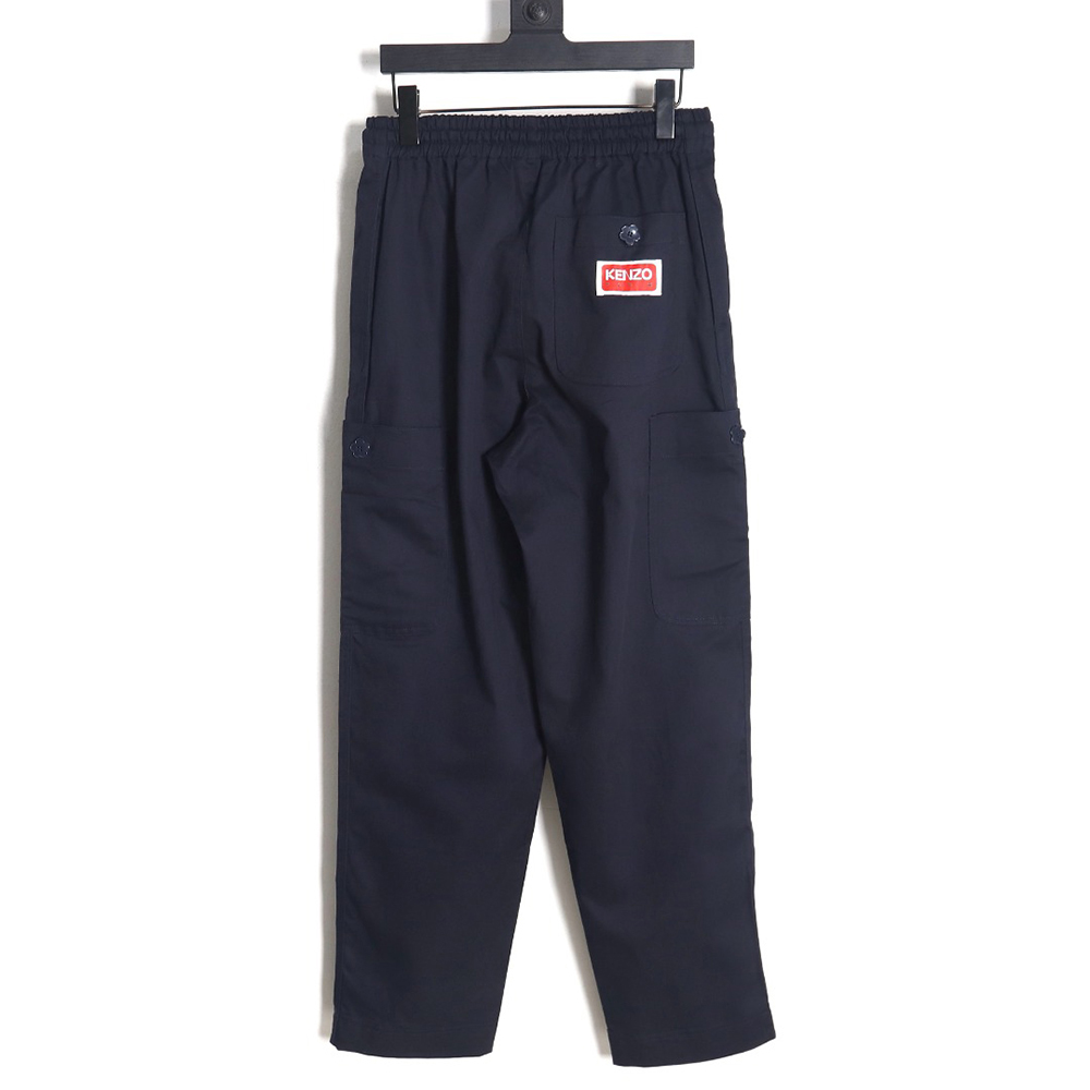 Kenzo square letter logo work trousers