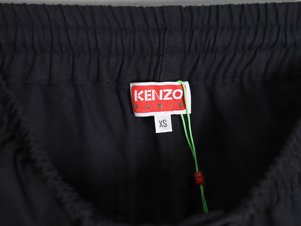 Kenzo square letter logo work trousers tsk1