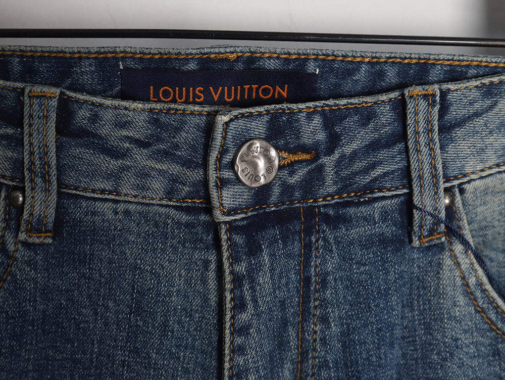 Louis Vuitton graffiti back pocket jeans