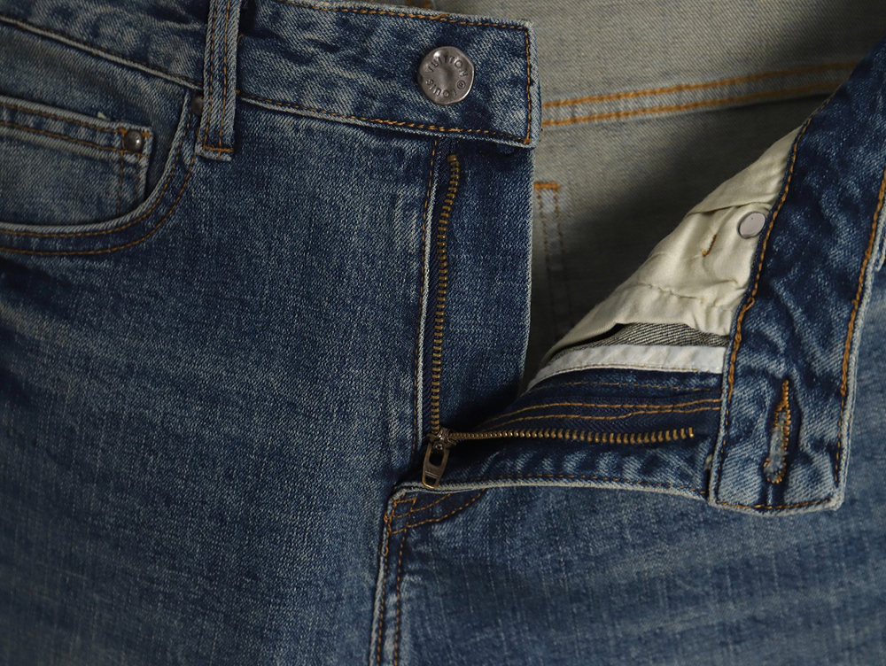 Louis Vuitton graffiti back pocket jeans