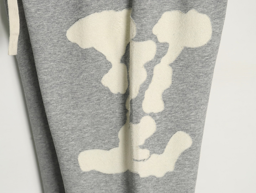 Louis Vuitton Cloud Logo Jersey Cotton Drawstring Lounge Pants
