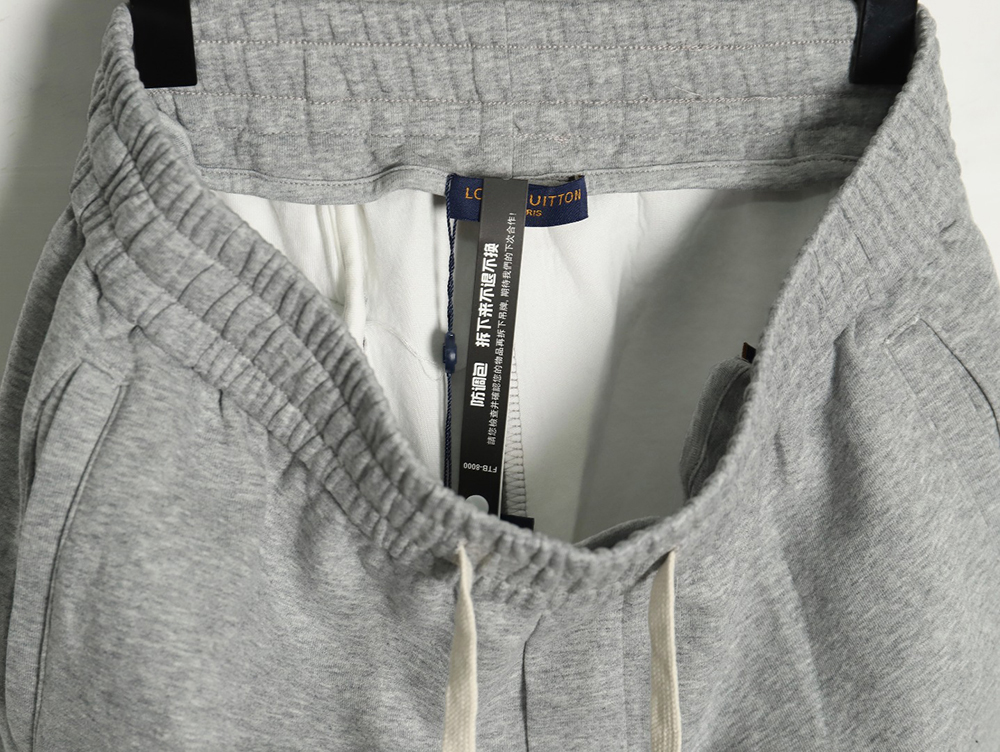 Louis Vuitton Cloud Logo Jersey Cotton Drawstring Lounge Pants
