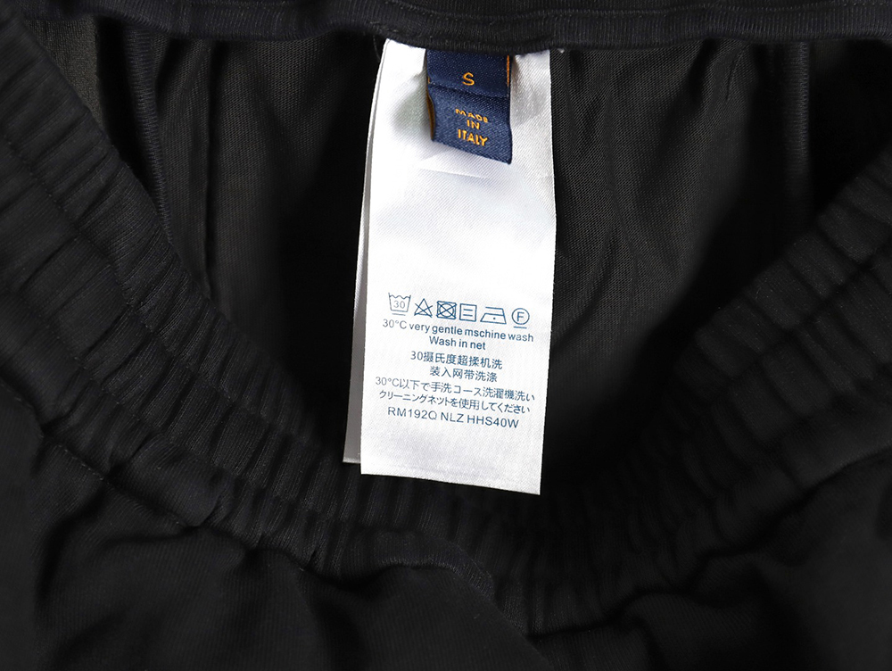 Louis Vuitton Cloud Logo Jersey Cotton Drawstring Lounge Pants TSK1