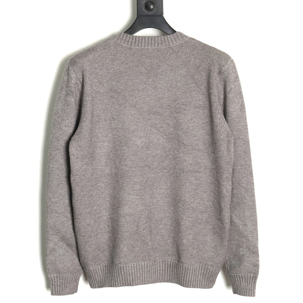 Prada sweater with floral logo on chest TSK1