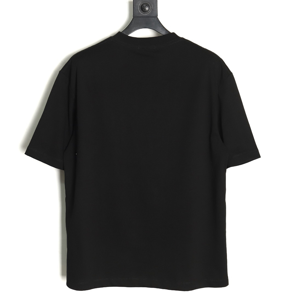 Balenciaga Ink splash lock print short sleeves TSK1