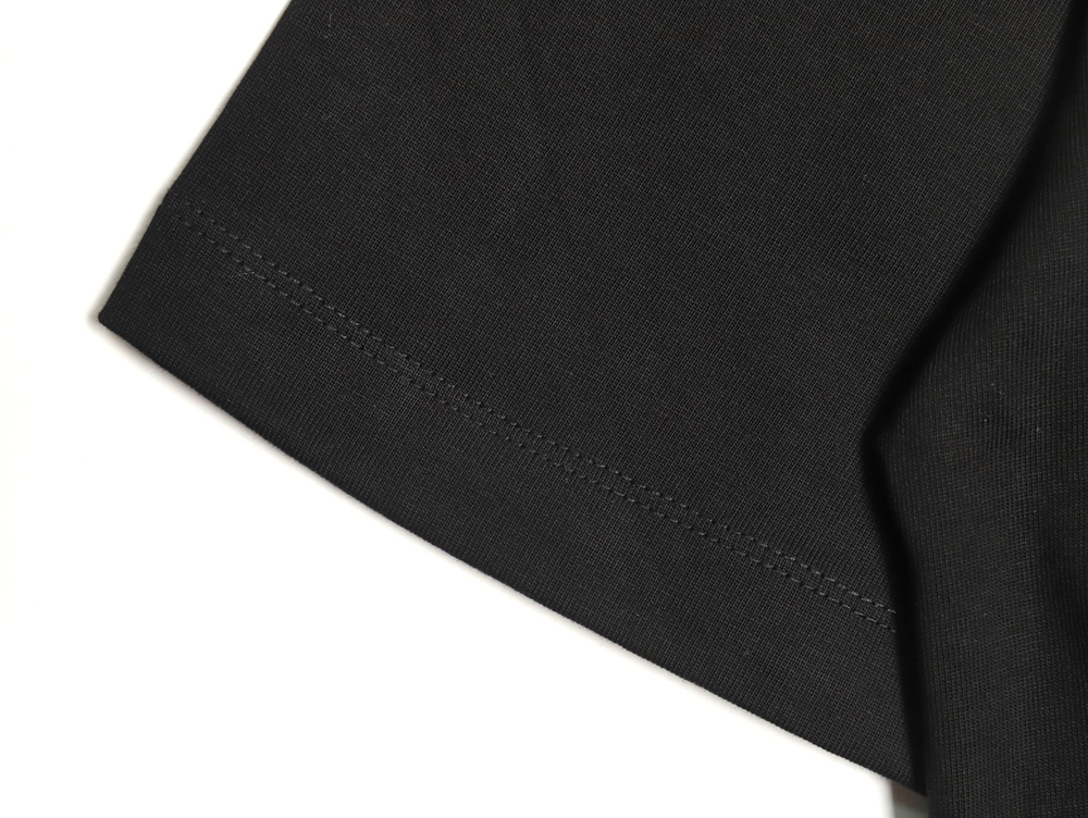 Balenciaga Ink splash lock print short sleeves TSK1