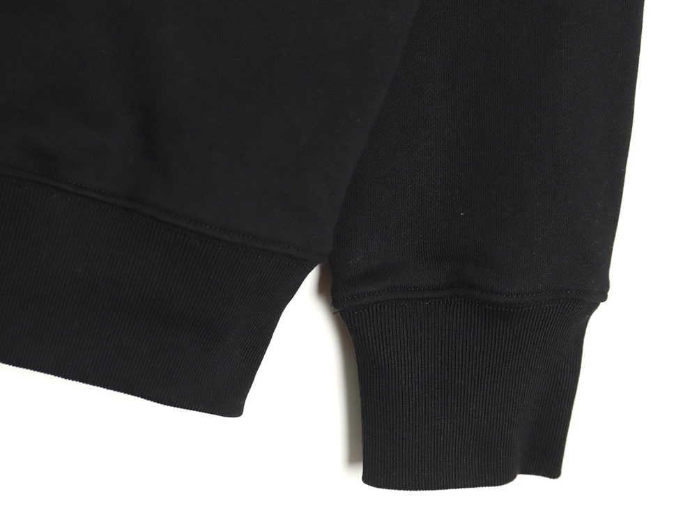 Dior safety pin embroidered crew neck sweatshirt