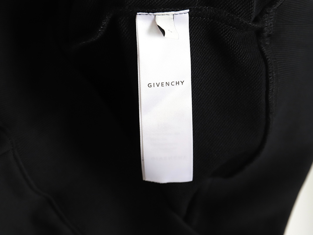 Givenchy five-pointed star embroidered crew neck sweatshirt