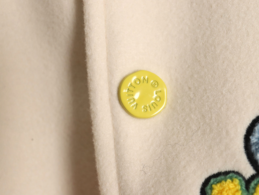 Louis vuitton baseball jacket with lettering logo TSK1