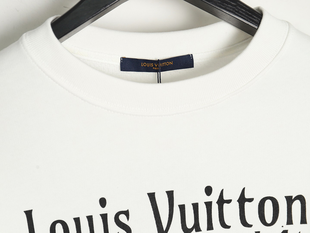 Louis vuitton limited edition slogan V letter sweatshirt
