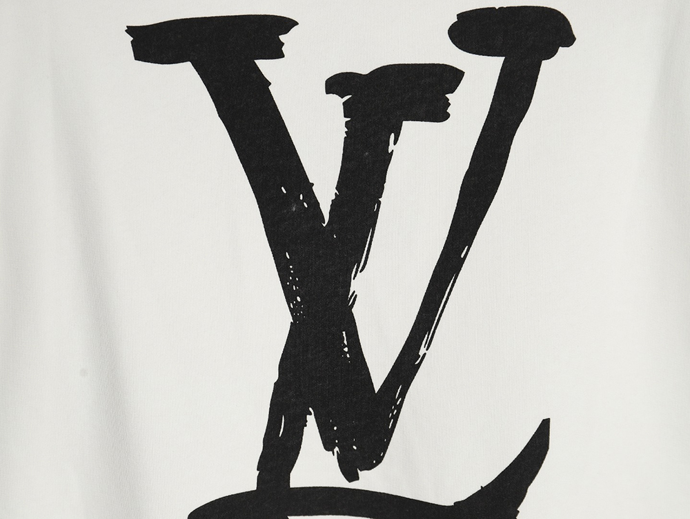 Louis vuitton limited edition slogan V letter sweatshirt