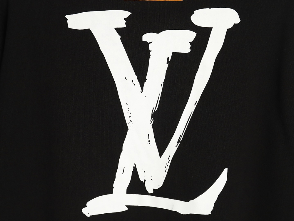 Louis vuitton limited edition slogan V letter sweatshirt TSK1