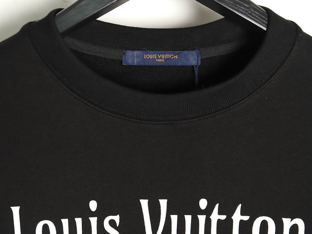 Louis vuitton limited edition slogan V letter sweatshirt TSK1
