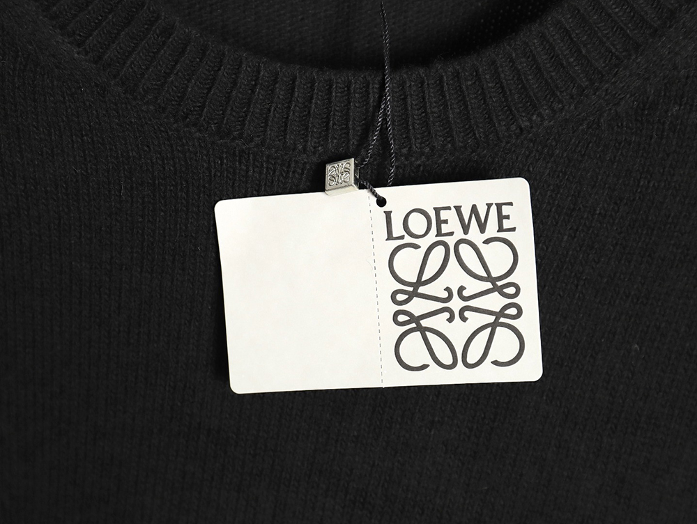 Loewe embroidered logo crew neck sweater TSK1