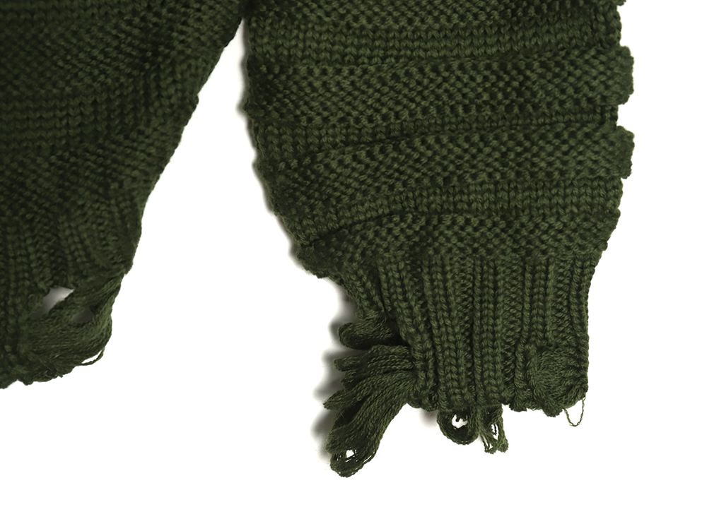 Maison Margiela Destroyed Knit Cardigan
