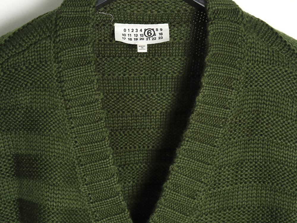 Maison Margiela Destroyed Knit Cardigan