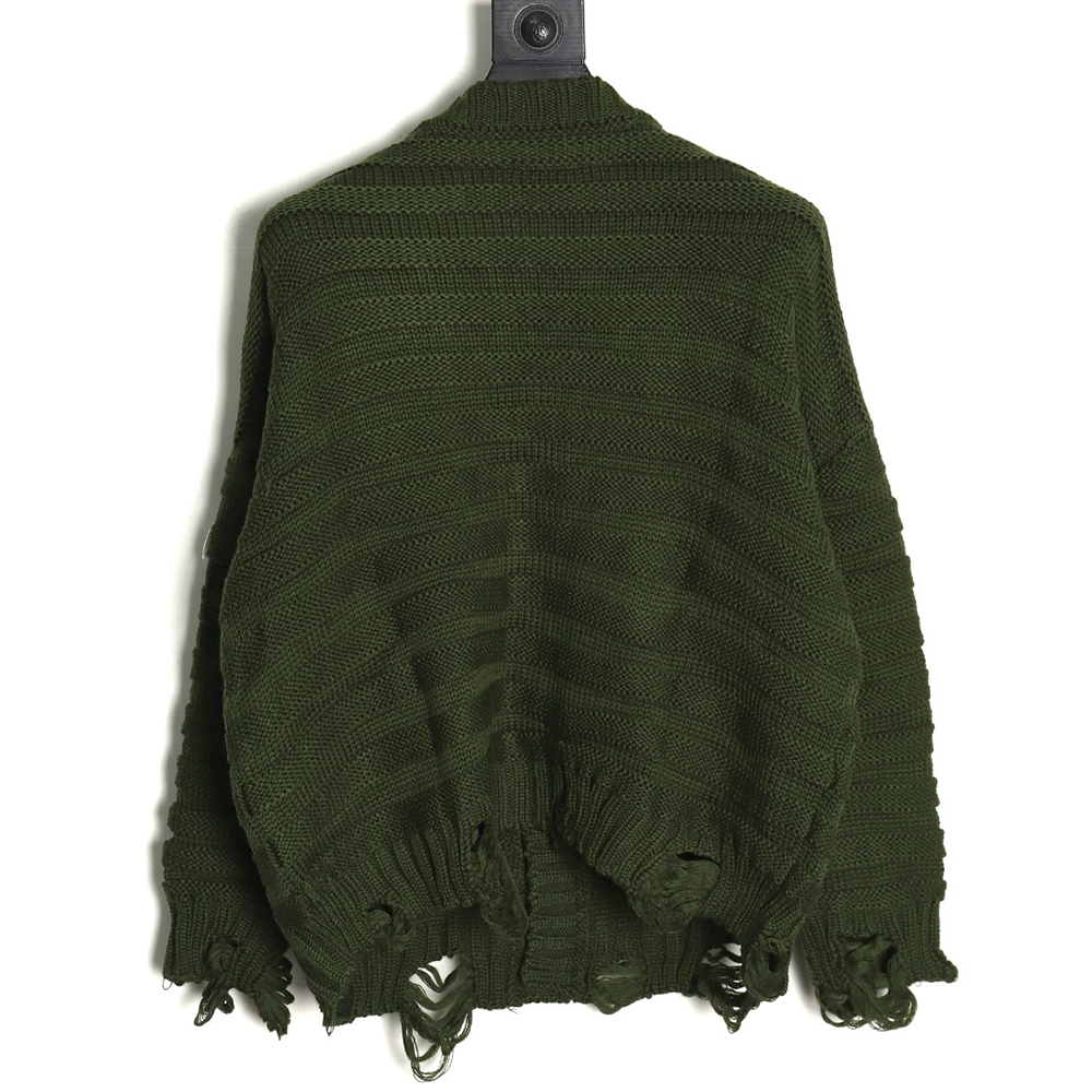 Maison Margiela Destroyed Knit Cardigan