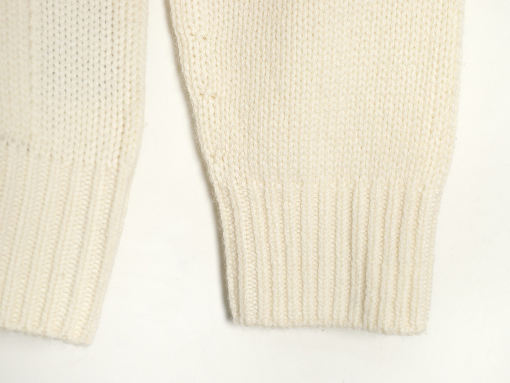 Prada wool striped knitted cardigan