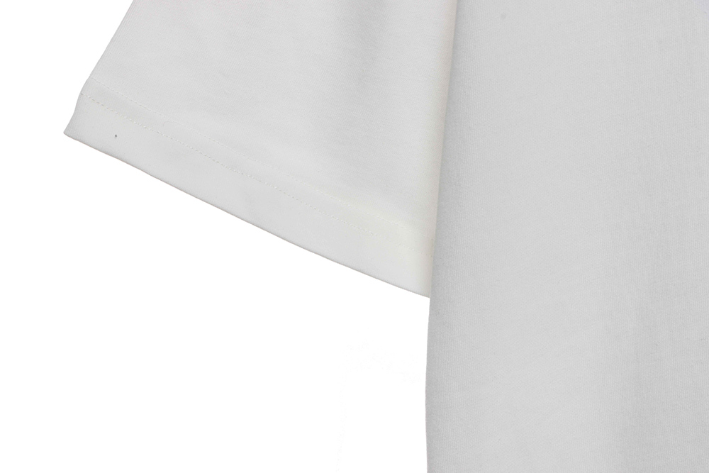 Balenciaga patchwork embroidered jersey short sleeves white