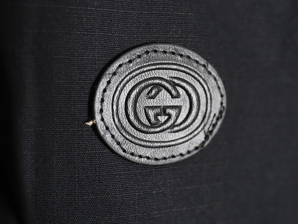 Gucci double-sided old-fashioned Indonesian dragon check jacket