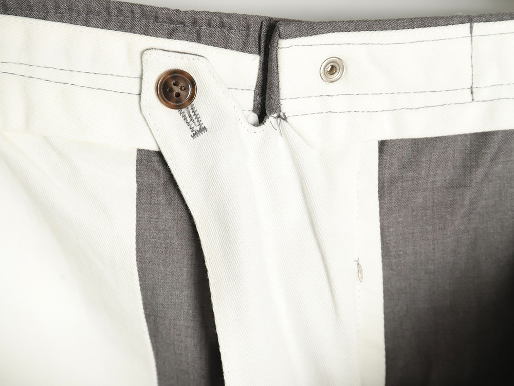 Thom Browne Basic Four-Bar Casual Trousers