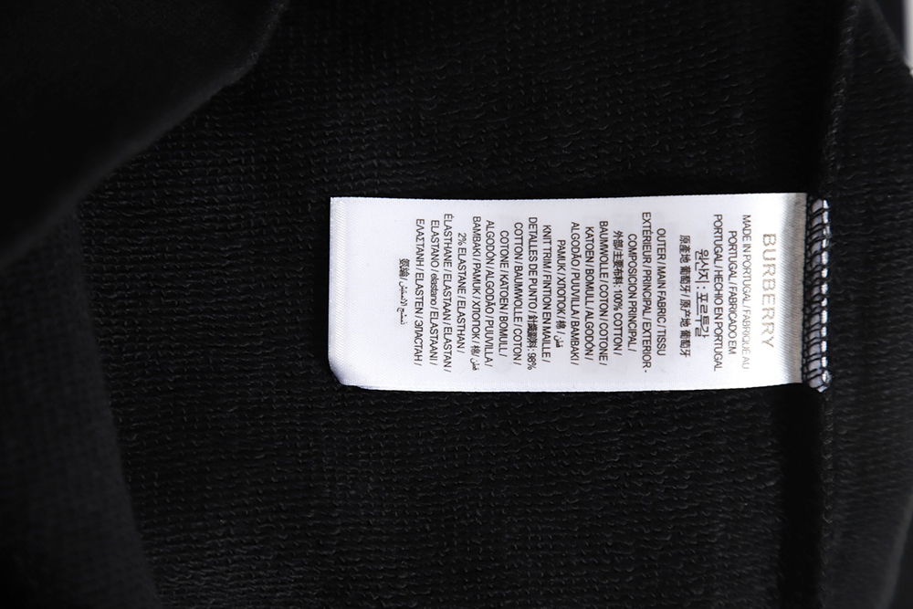 Burberry Checked Hooded Sweatshirt TSK2