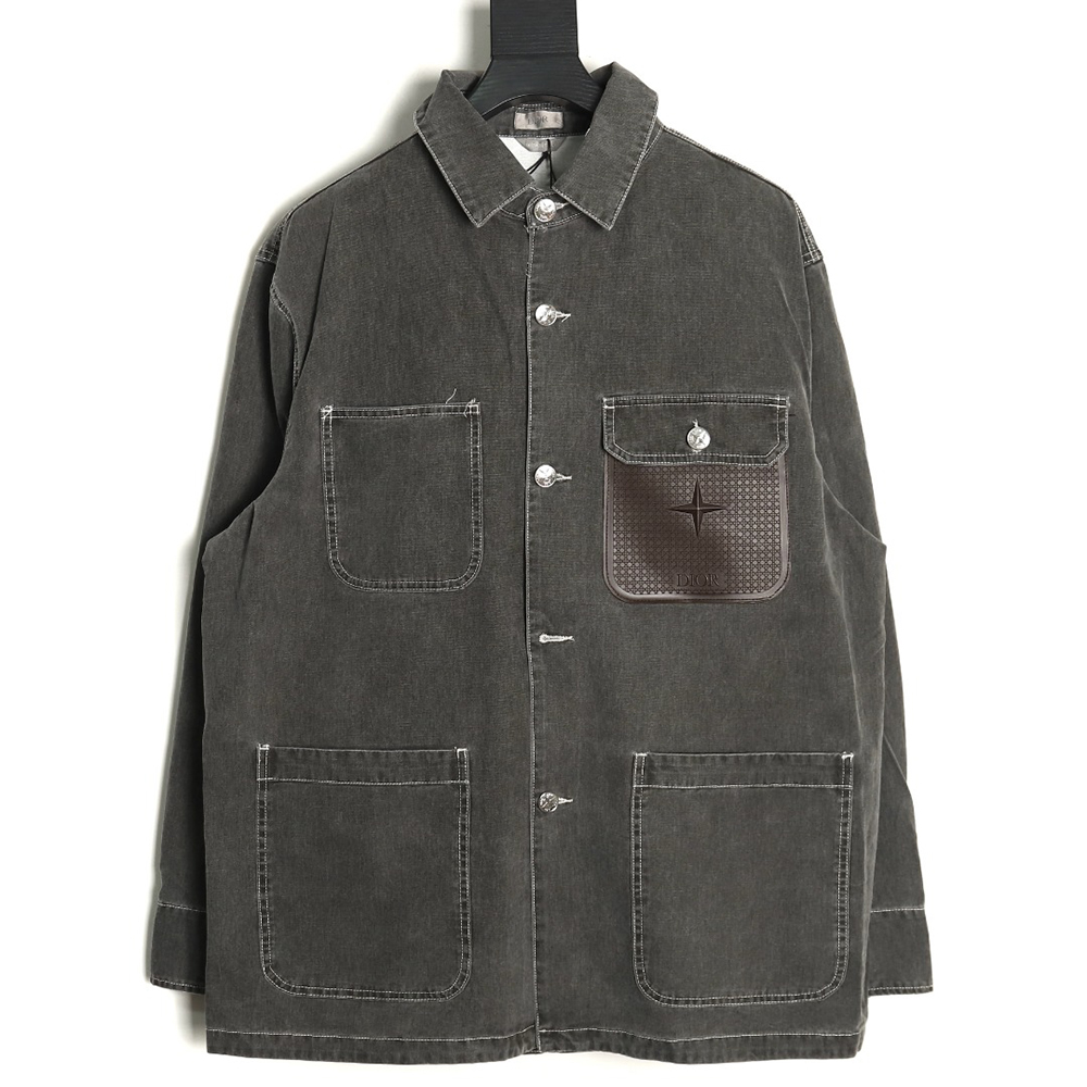 Dior x Stone Island co-branded pocket jacket TSK1